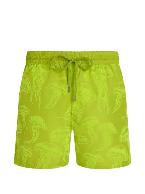 jellyfish-print swim shorts by VILEBREQUIN