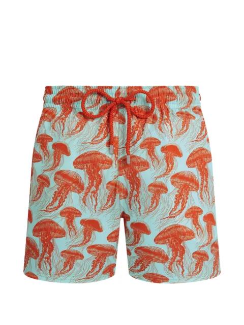 jellyfish print swim shorts by VILEBREQUIN