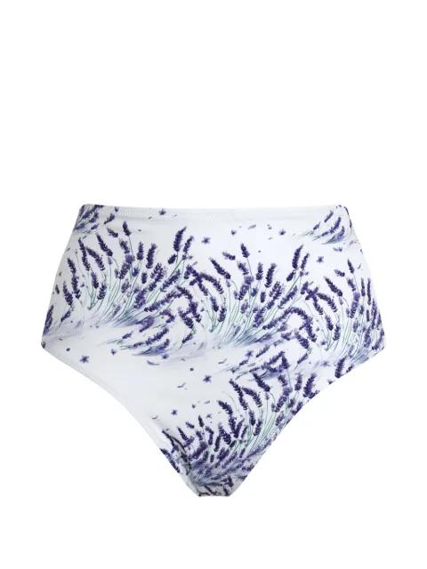 lavender-print bikini bottoms by VILEBREQUIN