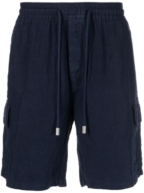 linen bermuda shorts by VILEBREQUIN