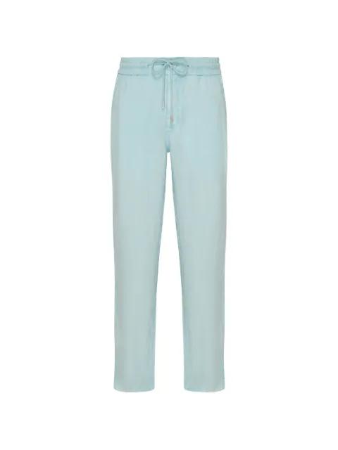 linen drawstring trousers by VILEBREQUIN