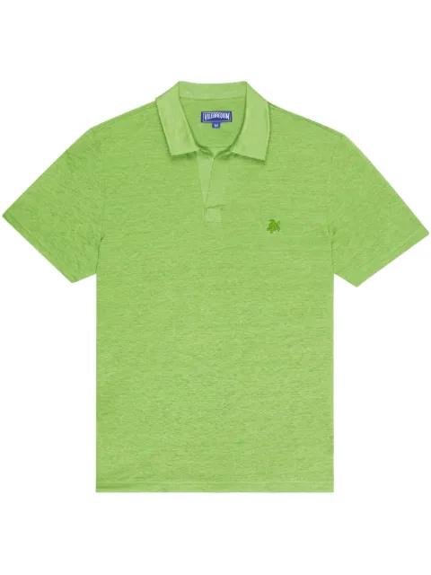 linen polo shirt by VILEBREQUIN