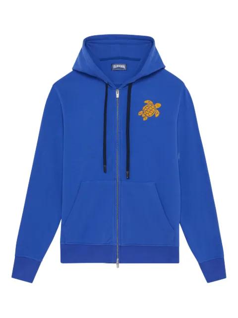 logo-embroidery hoodie by VILEBREQUIN