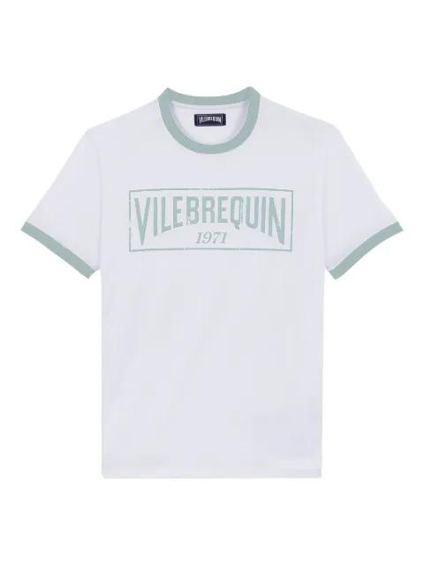 logo-print crew-neck T-shirt by VILEBREQUIN