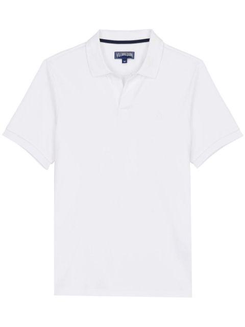 logo-print polo shirt by VILEBREQUIN