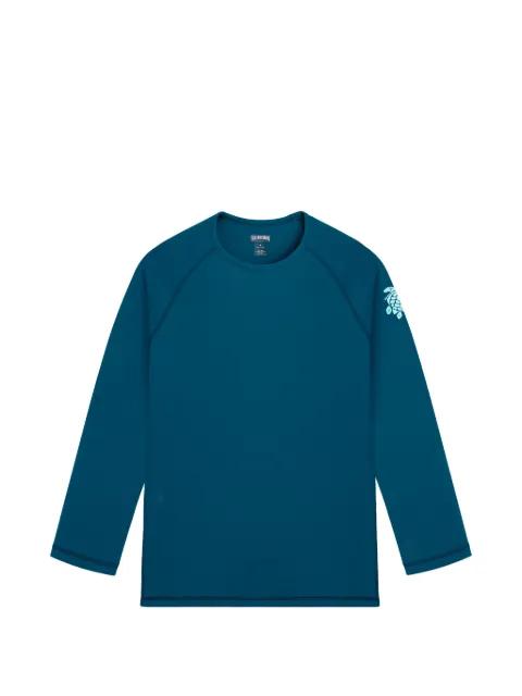 long-sleeve logo rashguard by VILEBREQUIN