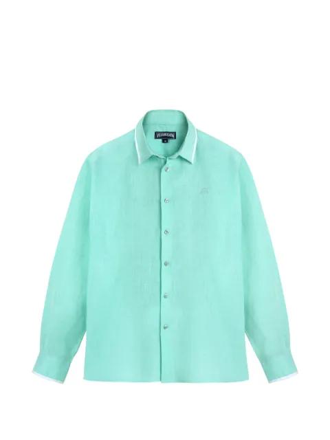 long-sleeved linen shirt by VILEBREQUIN