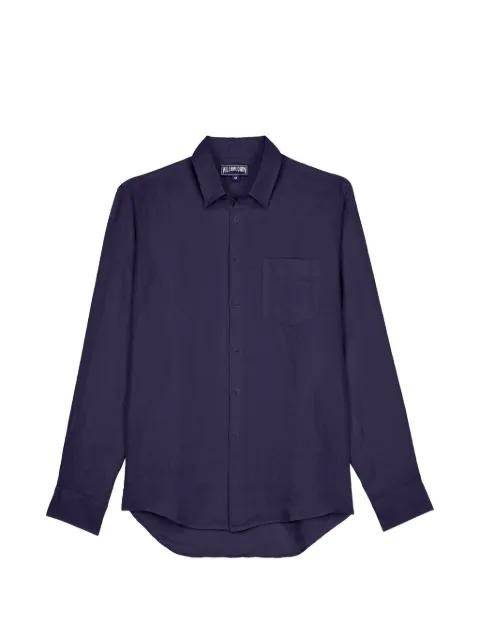 patch-pocket shirt by VILEBREQUIN
