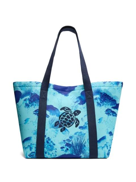 printed beach bag by VILEBREQUIN