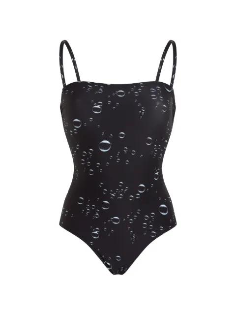printed bustier swimsuit by VILEBREQUIN