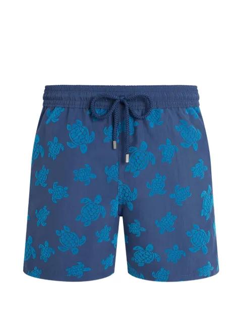 ronde des tortues drawstring print shorts by VILEBREQUIN