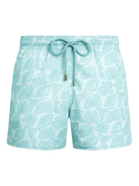 seashells-pattern swim shorts by VILEBREQUIN