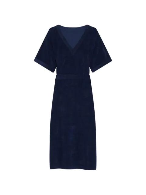 terry-cloth V-neck dress by VILEBREQUIN