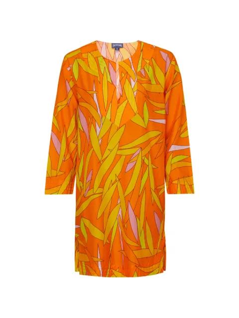 three-quarter sleeves kaftan by VILEBREQUIN