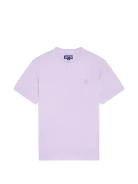 turtle-embroidered T-shirt by VILEBREQUIN