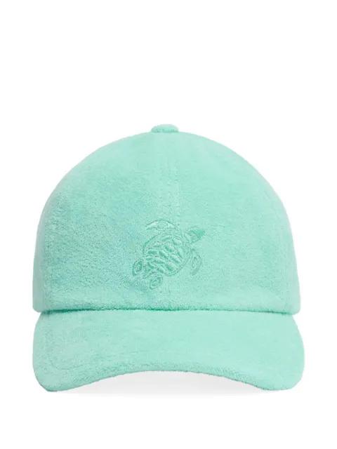 turtle-embroidered hat by VILEBREQUIN