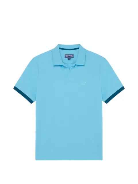 turtle-embroidered polo shirt by VILEBREQUIN