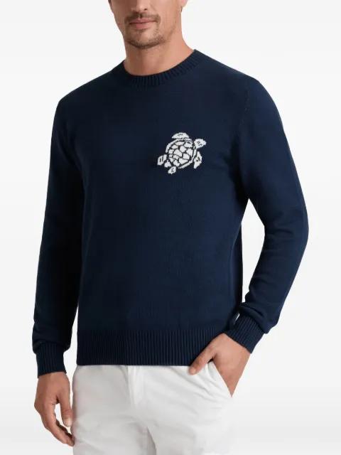 turtle-embroidered sweater by VILEBREQUIN