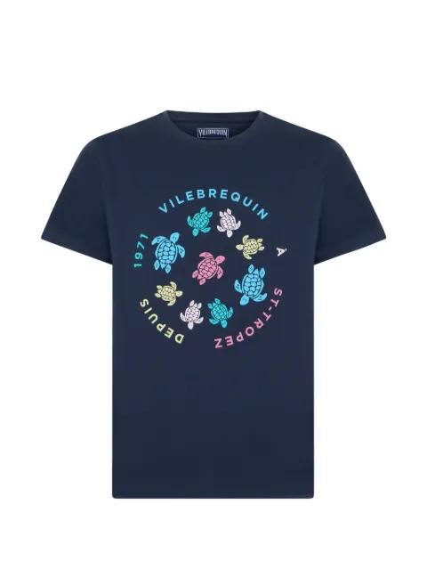 turtle-graphic T-shirt by VILEBREQUIN