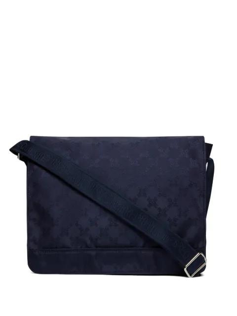 turtle-monogram messenger bag by VILEBREQUIN