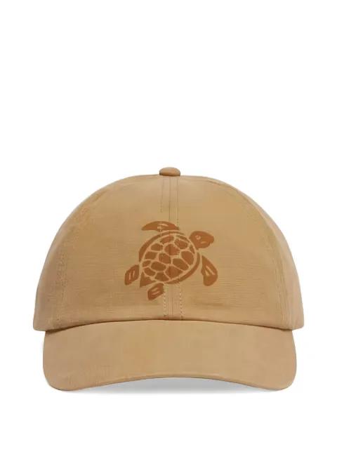 turtle-motif baseball cap by VILEBREQUIN