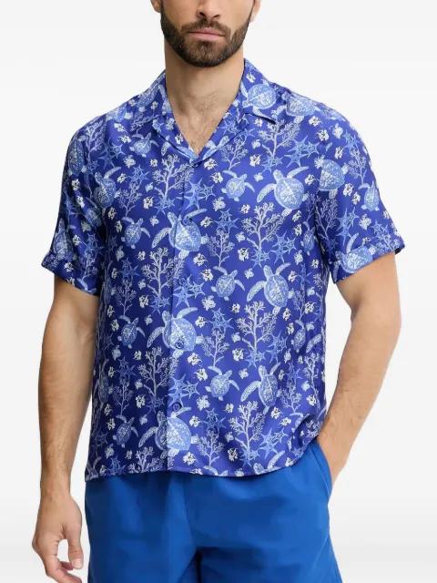 turtle-print shirt by VILEBREQUIN