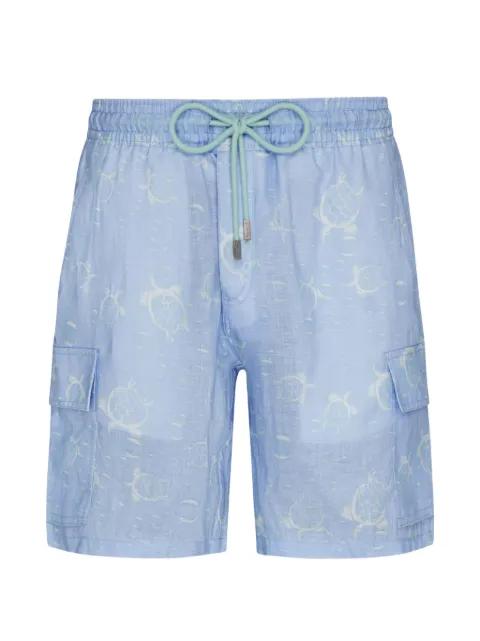 turtle-print shorts by VILEBREQUIN