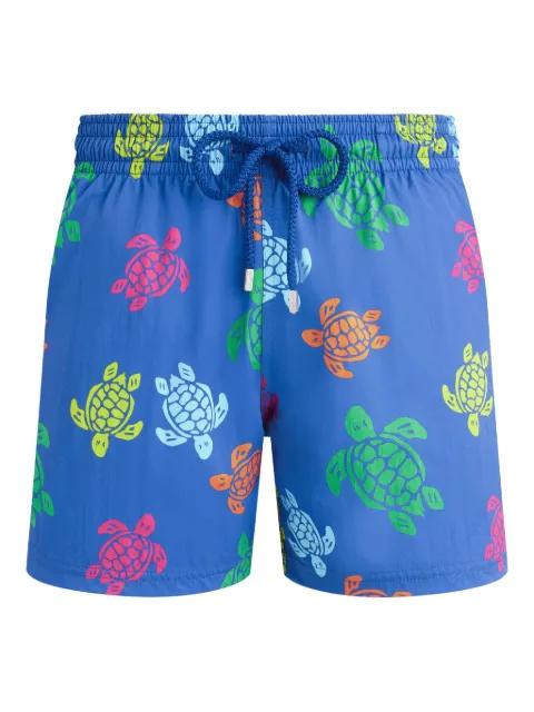 turtle-print swim shorts by VILEBREQUIN