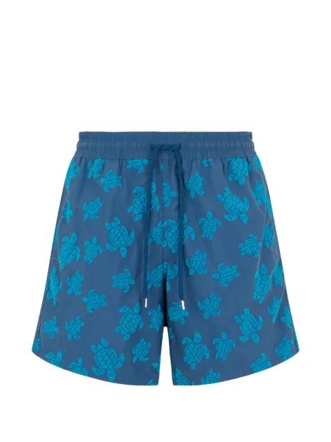 turtle-print swim shorts by VILEBREQUIN