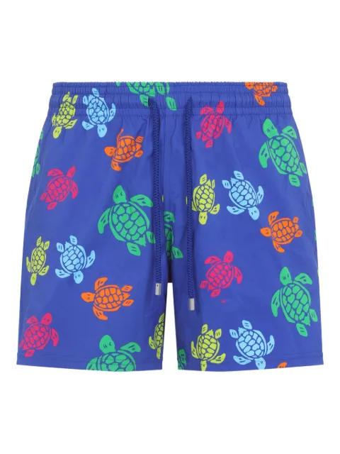 turtle-print swim shorts by VILEBREQUIN
