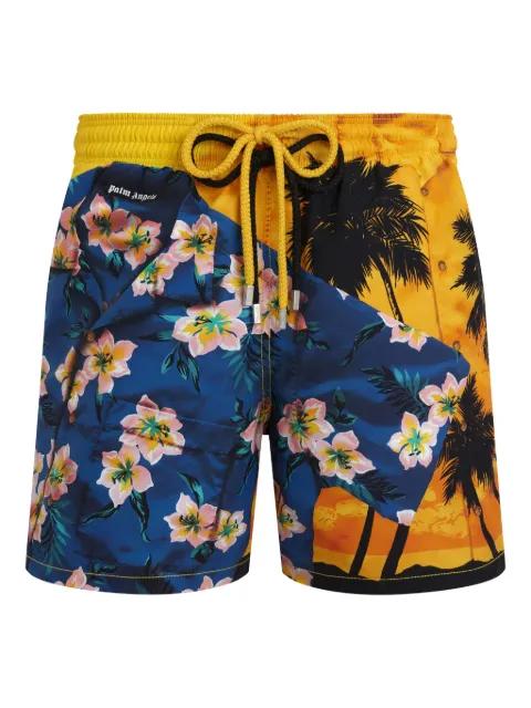 x Palm Angels Hawaiin Mix swim shorts by VILEBREQUIN