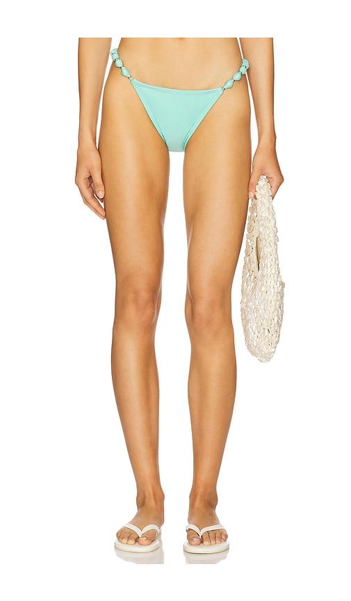 villa fresca Sole Bikini Bottom in Mint by VILLA FRESCA
