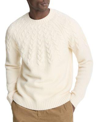 Airspun Cable Knit Sweater by VINCE