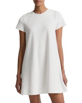 Bias Short Sleeve Dress by VINCE