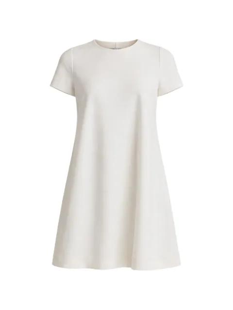 Bias short-sleeve mini dress by VINCE