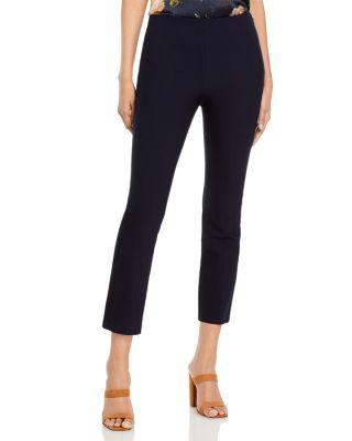 Bobbi Mid Rise Stitch Front Seam Leggings by VINCE