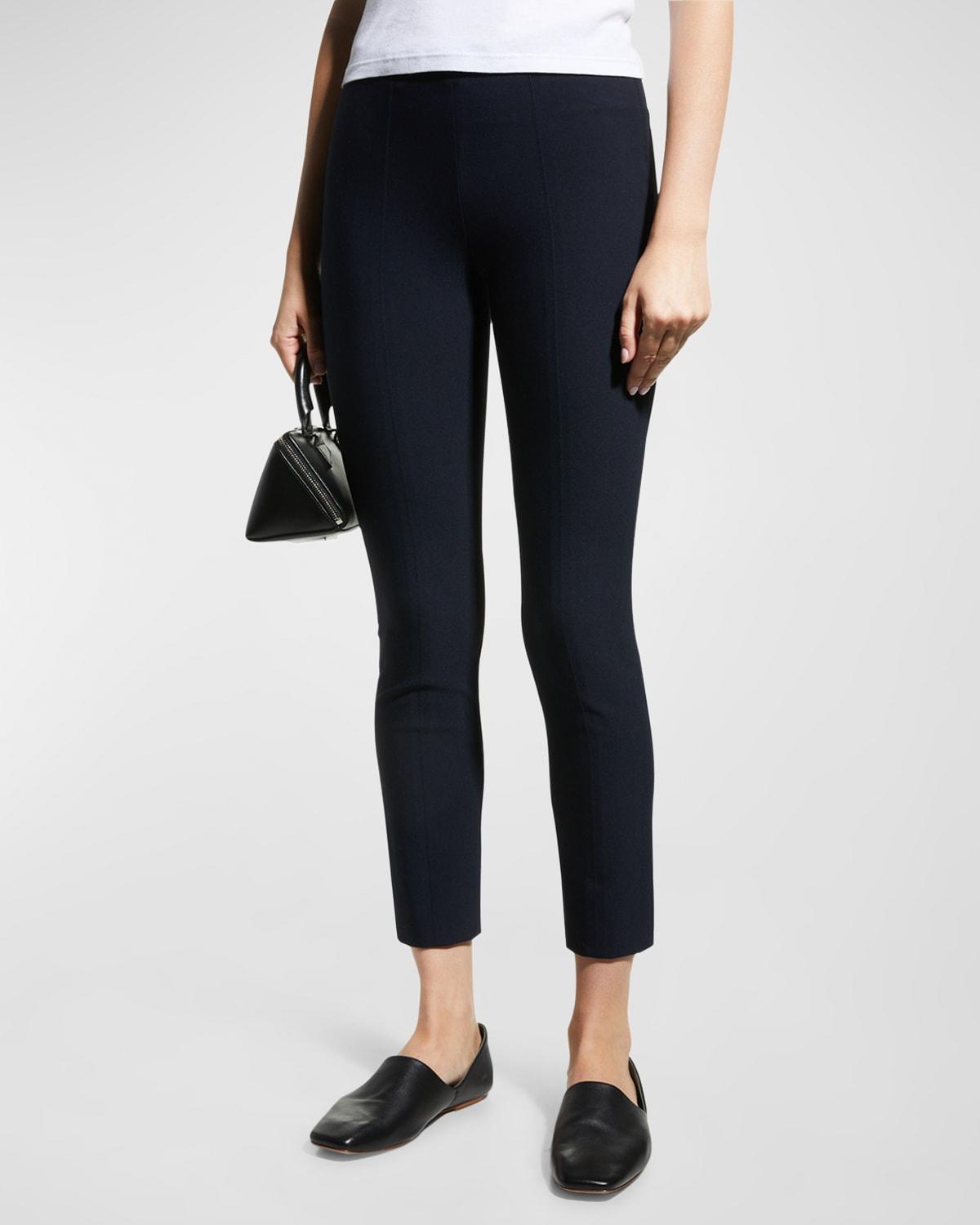 Bobbi Mid-Rise Stitch Front Seam Leggings by VINCE
