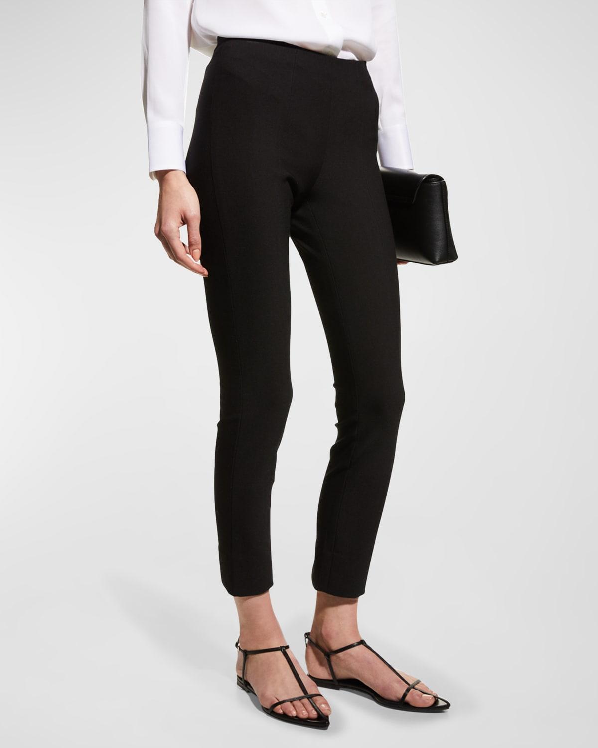 Bobbi Mid-Rise Stitch Front Seam Leggings by VINCE