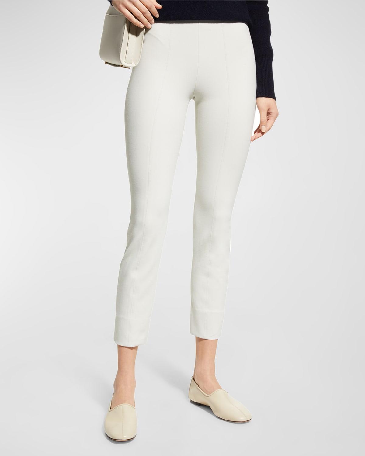 Bobbi Mid-Rise Stitch Front Seam Leggings by VINCE