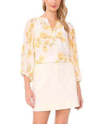 Button Up Blouse by VINCE CAMUTO
