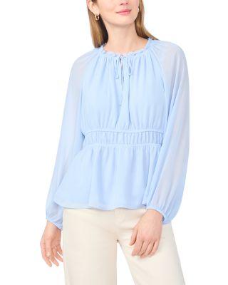 Elasticized Waist Top by VINCE CAMUTO