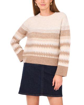 Fair Isle Crewneck Sweater by VINCE CAMUTO