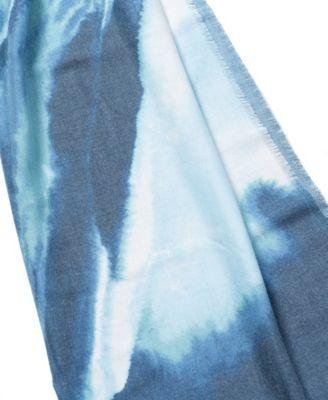 Ink Wave Print Super Soft Wrap by VINCE CAMUTO