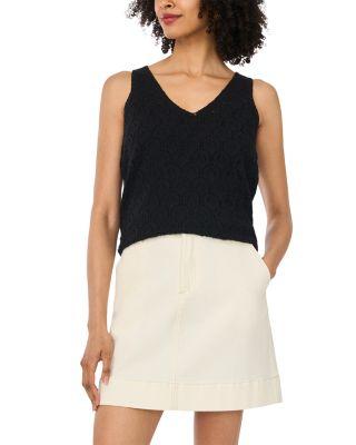 Pointelle Tank by VINCE CAMUTO