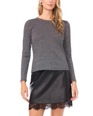 Ribbed Melange Sweater by VINCE CAMUTO