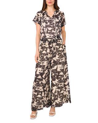 Shirred Peasant Blouse by VINCE CAMUTO