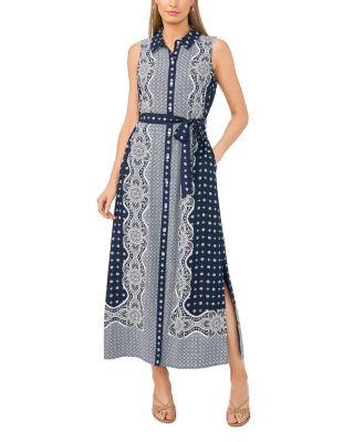 Sleeveless Maxi Shirtdress by VINCE CAMUTO