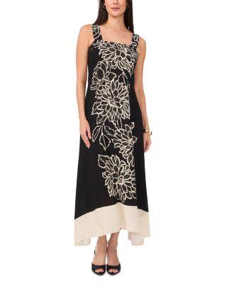 Square Neck Maxi Dress by VINCE CAMUTO