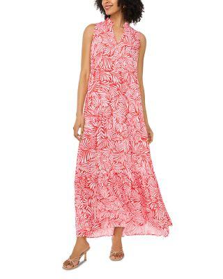 V Neck Sleeveless Maxi Tier Dress by VINCE CAMUTO