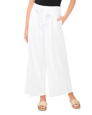 Wide Leg Tie Waist Pants by VINCE CAMUTO